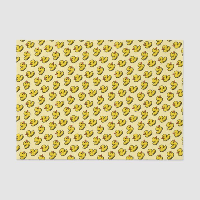 Papier Mousseline Canards (Recto)