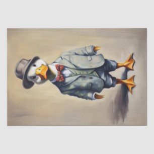 Papier Mousseline Canards Dapper : Papier Découpage Inspiré Des Vête