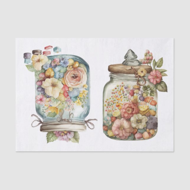 Papier Mousseline Candy Jar 4 (Recto)