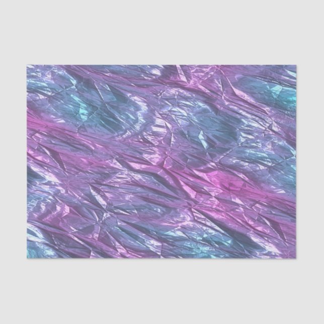 Papier Mousseline candy wrapper - blue/purple : (Recto)