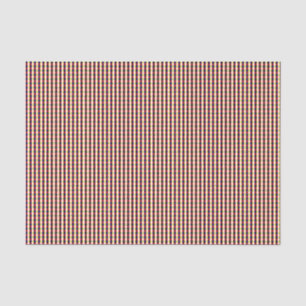Papier Mousseline CARACTÉRISTIQUES DES COULEURS PRINCIPALES-En vichy