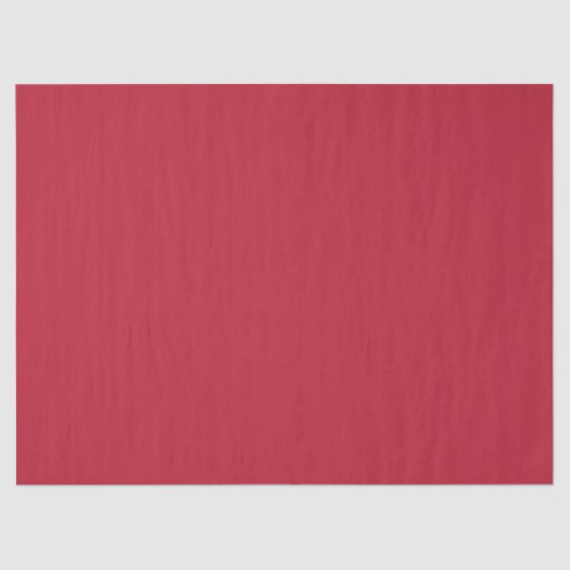 Papier Mousseline cardinal red solid color (Recto)