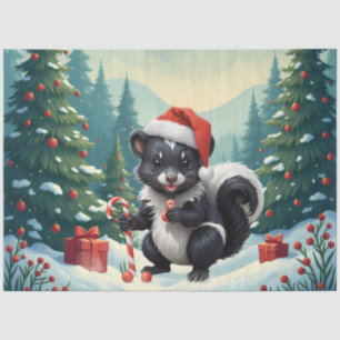 Papier Mousseline Caricature de la peau de Noël mignon