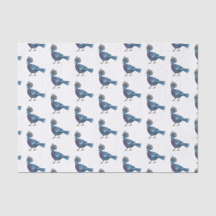 Papier Mousseline Caricature de l'oiseau pigeon couronné Victoria
