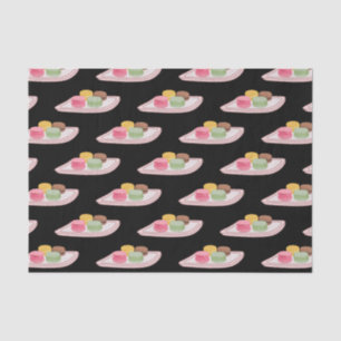 Papier Mousseline Caricature de Macaron