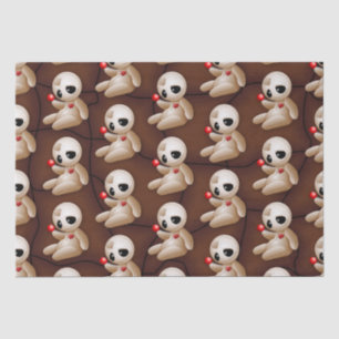 Papier Mousseline Caricature de poupée vaudou en amour