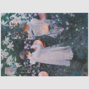 Papier Mousseline Carnation, Lily, Lily, Rose (John Singer Sargent)