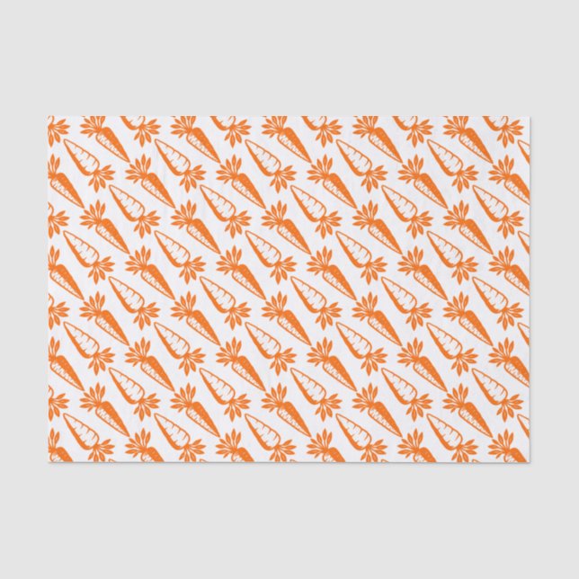 Papier Mousseline Carottes  (Recto)