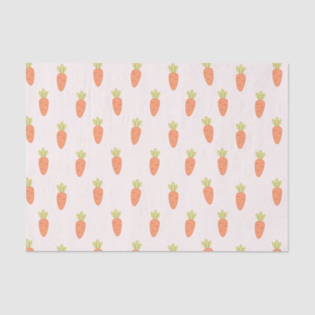 Papier Mousseline Carottes de découpage (Recto)