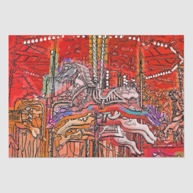 PAPIER MOUSSELINE CAROUSEL (Recto)