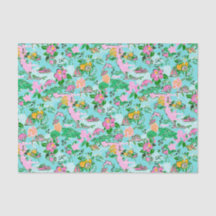 Carte Floride Preppy Palm Beach Motif Imprimer
