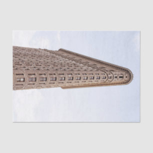 Papier Mousseline Carte postale du bâtiment Flatiron