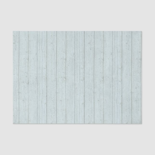 Papier Mousseline Cartes de palette naturelles Bohème Bleu Rustique (Recto)