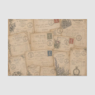 Papier Mousseline cartes postales anciennes