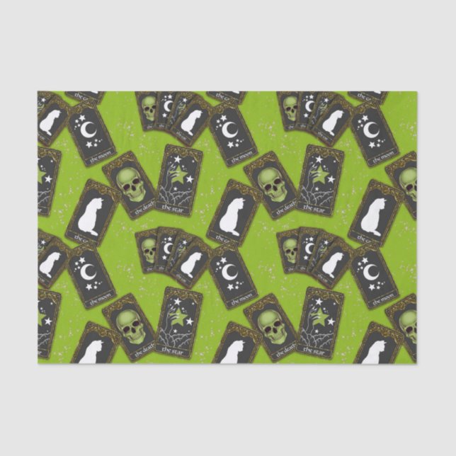 Papier Mousseline Cartes Tarot (Recto)