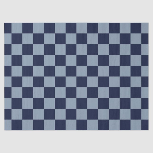 Papier Mousseline Carton bleu foncé et bleu clair (Recto)