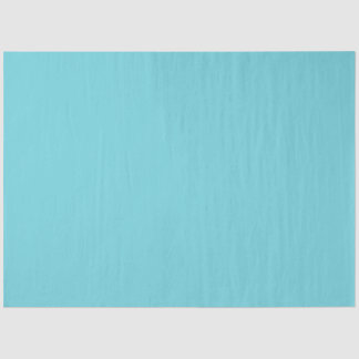 Papier Mousseline Cascade bleu aqua couleur claire