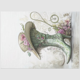 Papier Mousseline Casquette Vintage d'amorçage Whimsical High Heure