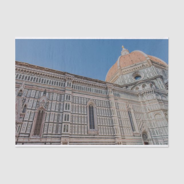 Papier Mousseline Cathédrale de Florence (Recto)