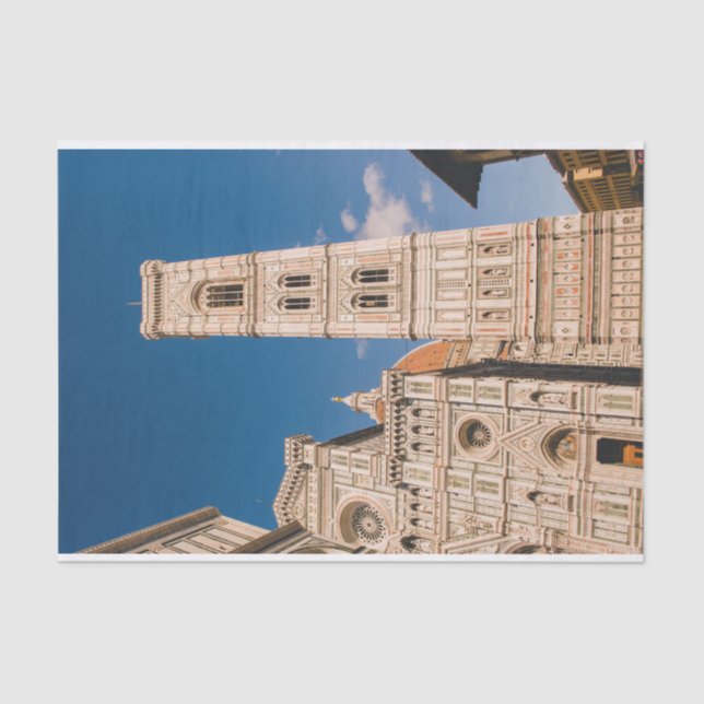 Papier Mousseline Cathédrale de Florence (Recto)