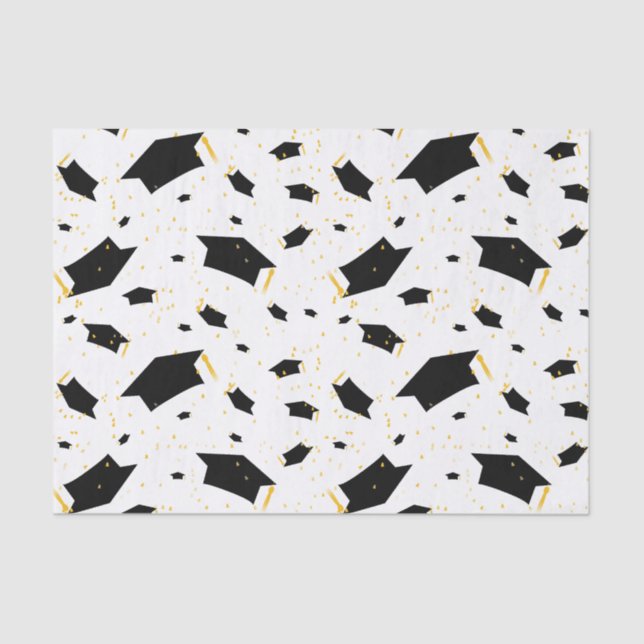 Papier Mousseline Célébration des diplômes - Papier Tissu (Recto)