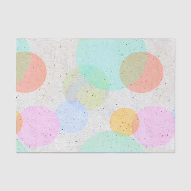 Papier Mousseline Celesta Pastels (Recto)
