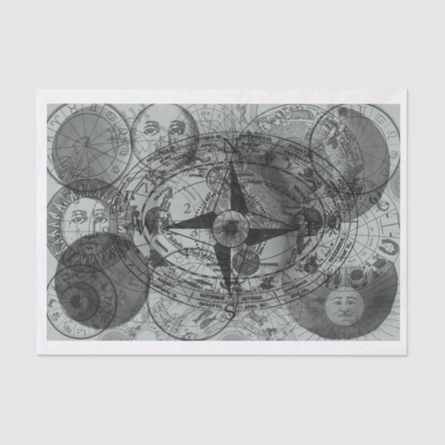 Papier Mousseline Céleste (Recto)