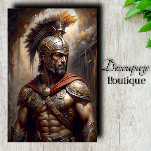 Papier Mousseline Centurion Romain Découpe