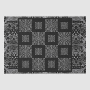 Papier Mousseline Céramique noir