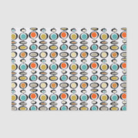 Cercles de pendaison funky Retro milieu du siècle