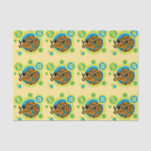Papier Mousseline Cercles Scooby-Doo SD Badge