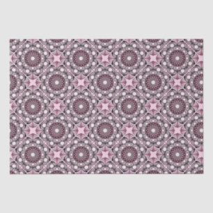 Papier Mousseline Cerise Blossom Dusky Rose Dot Mandala Diamond Carr