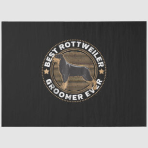 Papier Mousseline C'est mon meilleur rottweiler
