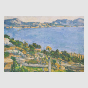 Papier Mousseline Cézanne - Golfe de Marseille vu de L'Estaque