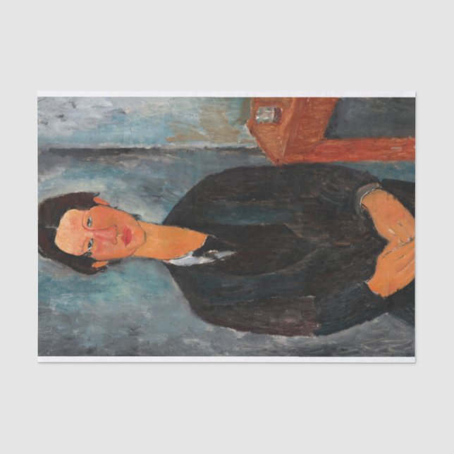 Papier Mousseline Chaim Soutine par Amedeo Modigliani (Recto)