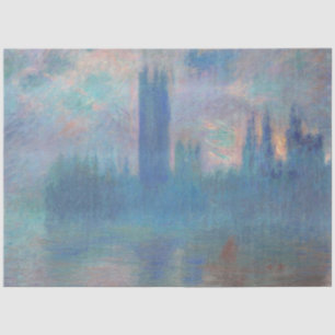 Papier Mousseline Chambres du Parlement (Londres), Monet