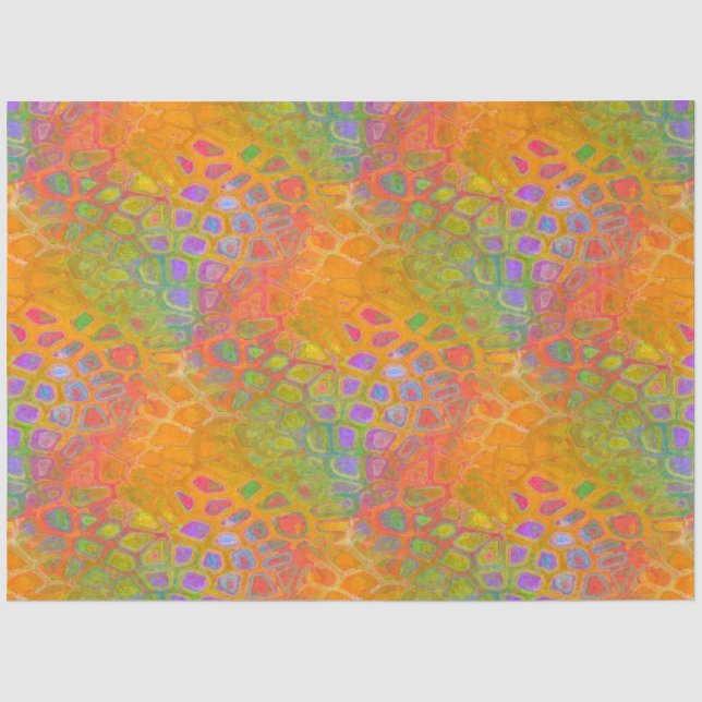 Papier Mousseline Chameleon Skin (Recto)