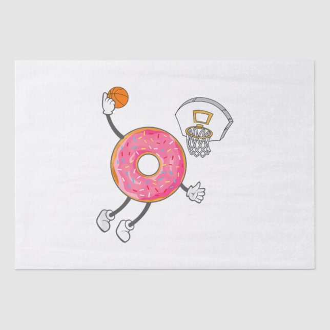 Papier Mousseline Champ de nourriture Dunking Donut Hole (Recto)
