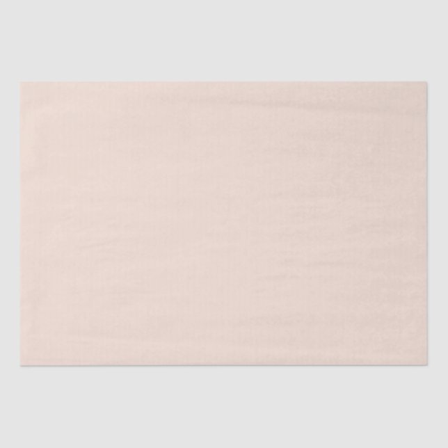 Papier Mousseline Champagne rose moderne uni (Recto)