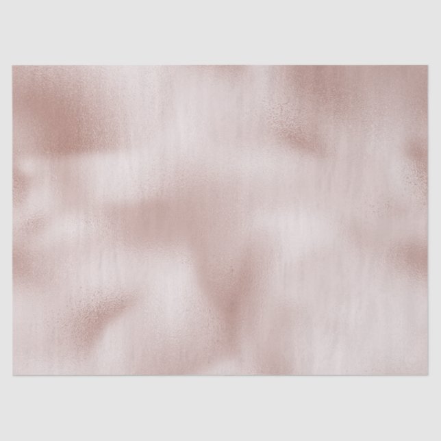 Papier Mousseline Champagne roux rose    (Recto)