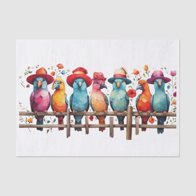 Papier Mousseline Chanter le long du Tissu (Recto)
