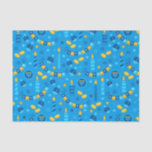 Papier Mousseline Chanukah Streamers Hanoukka Bannières Bleues<br><div class="desc">Papier mouchoir Chanukah amusant pour les enfants ou les cadeaux pour adultes. Mélangez et appariez avec notre autre collection d'enveloppes-cadeaux Chanukah.</div>