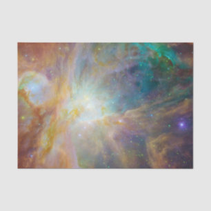 Papier Mousseline Chaos au coeur du composite Spitzer Hubble Orion