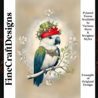 Chapeau de perroquet Steampunk Fantaisie Mignon Dé