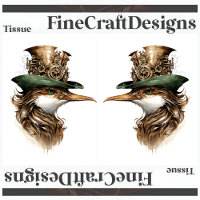 Chapeau Mignon Oiseau Steampunk Engrenages Rouages