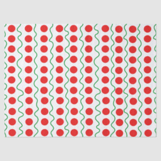 Papier Mousseline Chaque Jour est Noël à pois