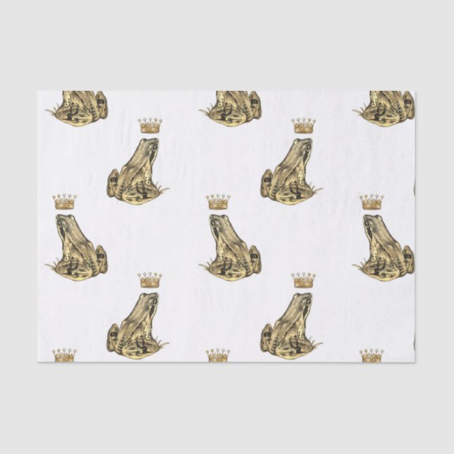 Papier Mousseline Charme magique de Frog Prince Imaginaire Golden Cr (Recto)