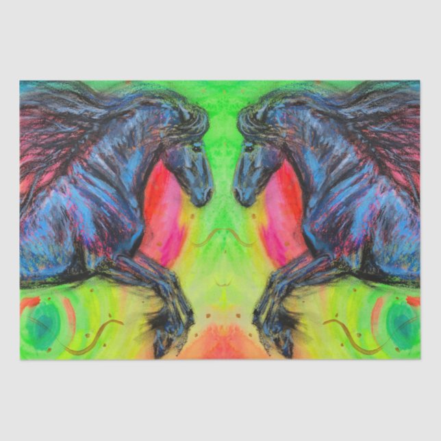 Papier Mousseline CHASSER LES RÊVES Papier Tissu (Recto)