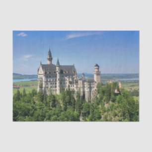 Papier Mousseline Château de Neuschwanstein, Bavière Allemagne