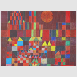 Papier Mousseline Château et Soleil, Paul Klee